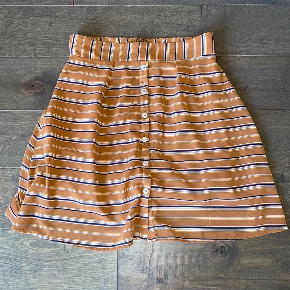 Striped skirt